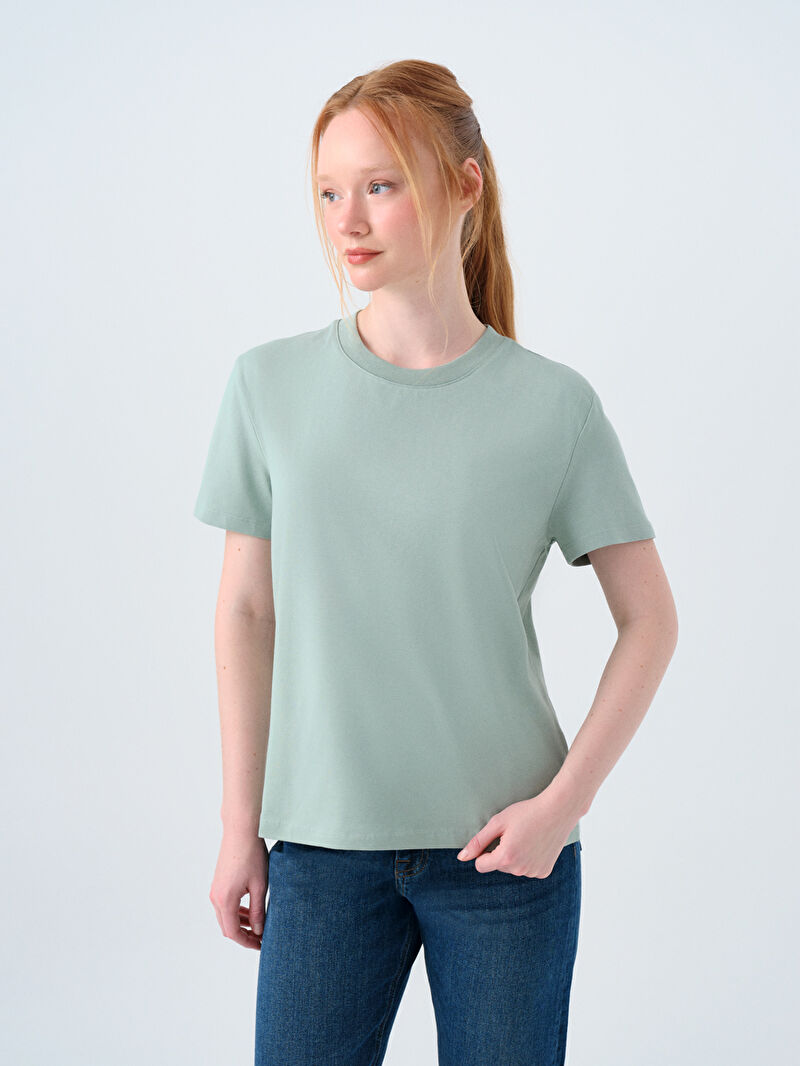 Regular Fit Kadın Tshirt K.kol