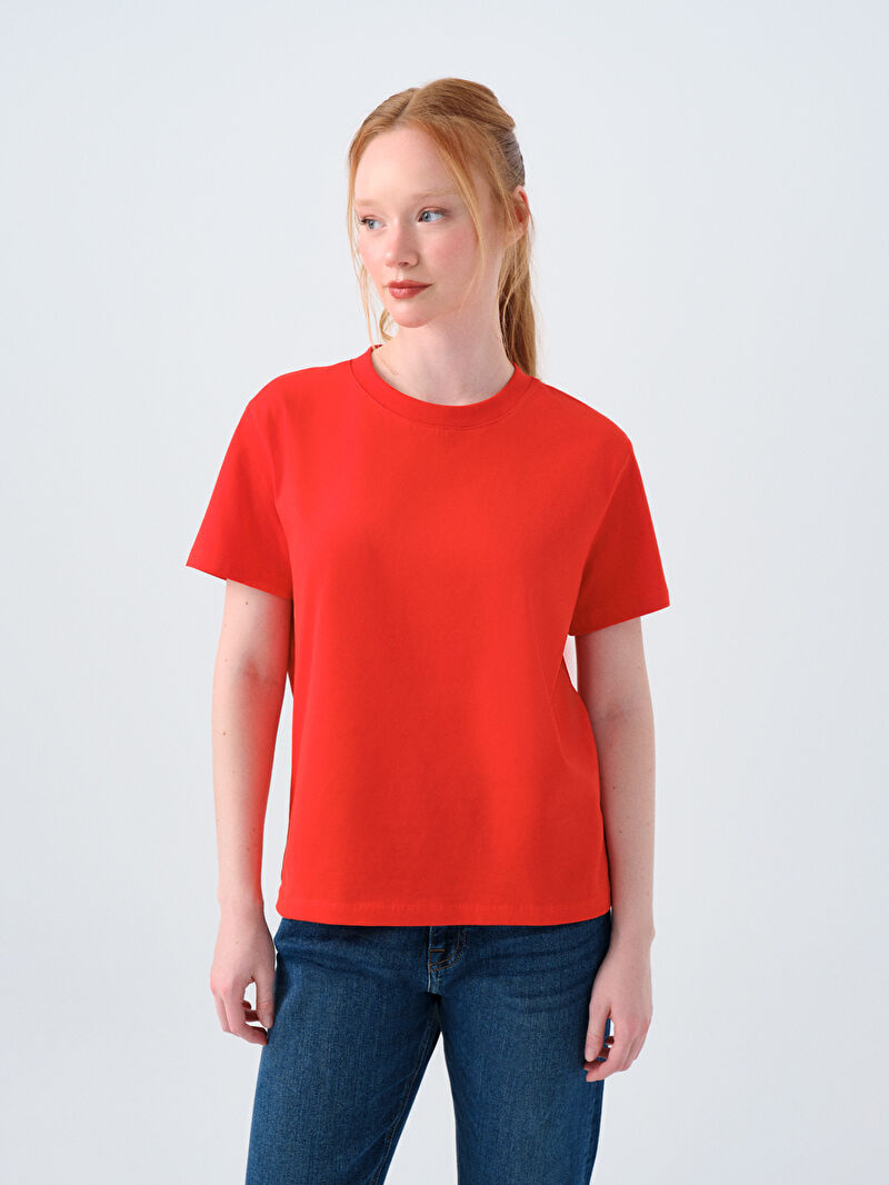 Regular Fit Kadın Tshirt K.kol