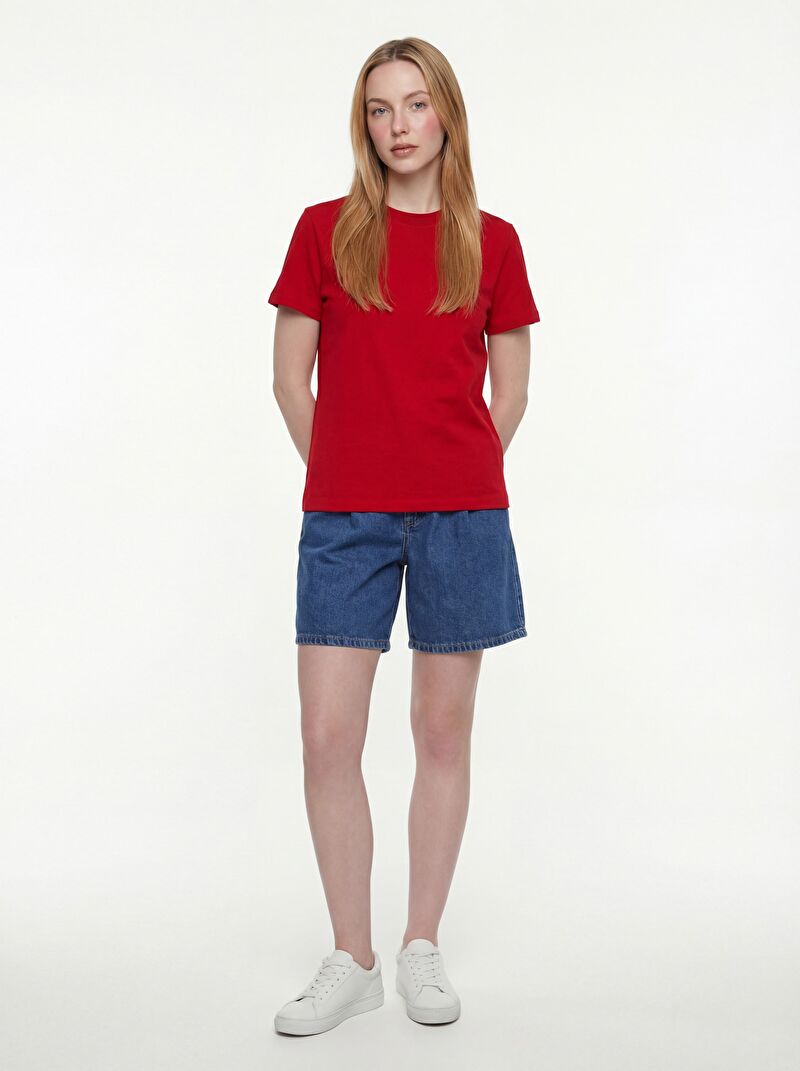 Regular Fit Kadın Tshirt K.kol