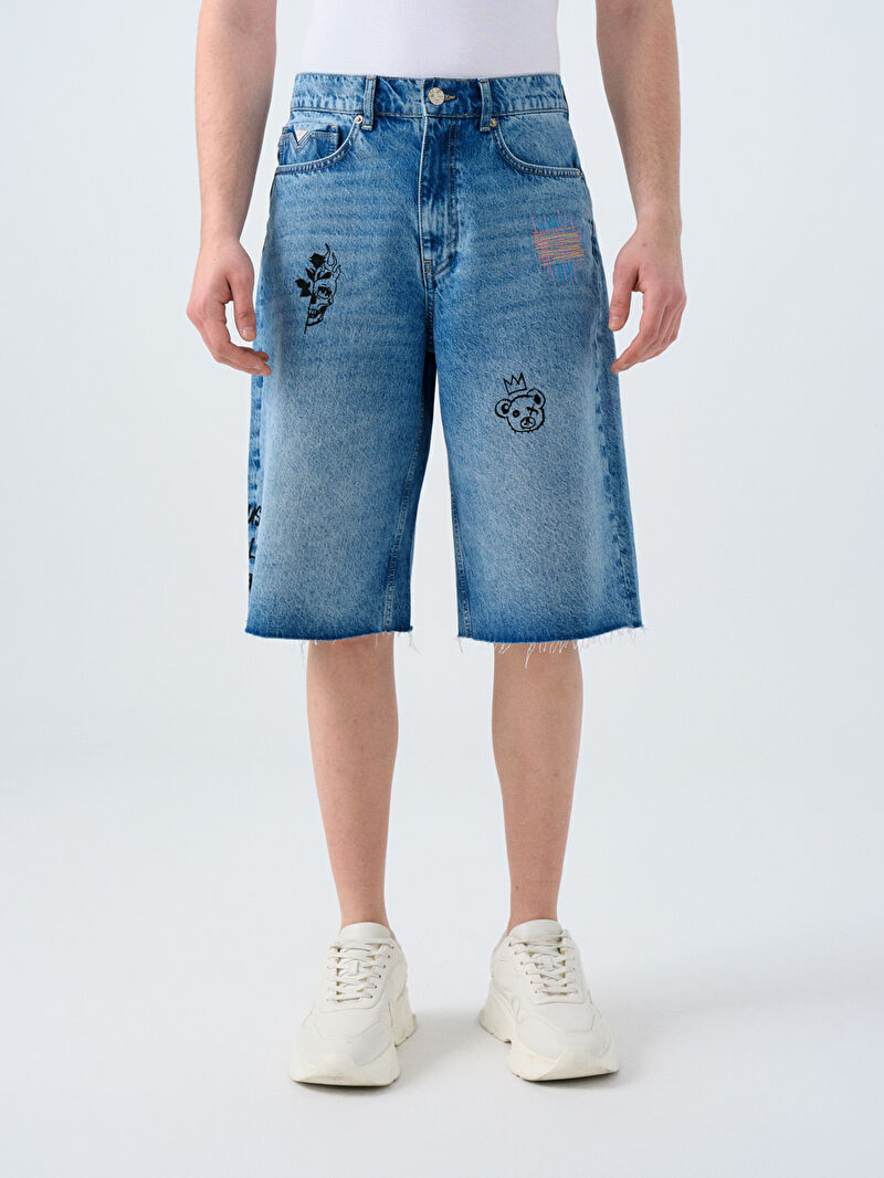 Baggy Fit Erkek Şort