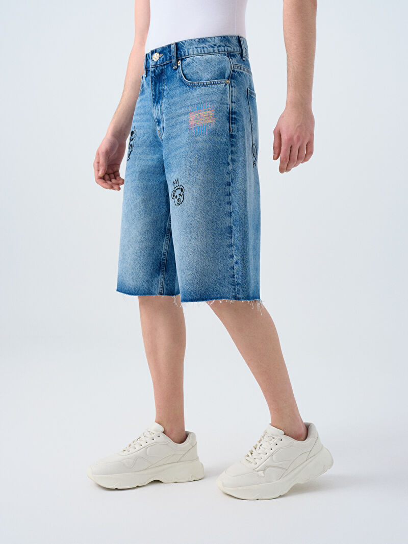 Baggy Fit Erkek Şort