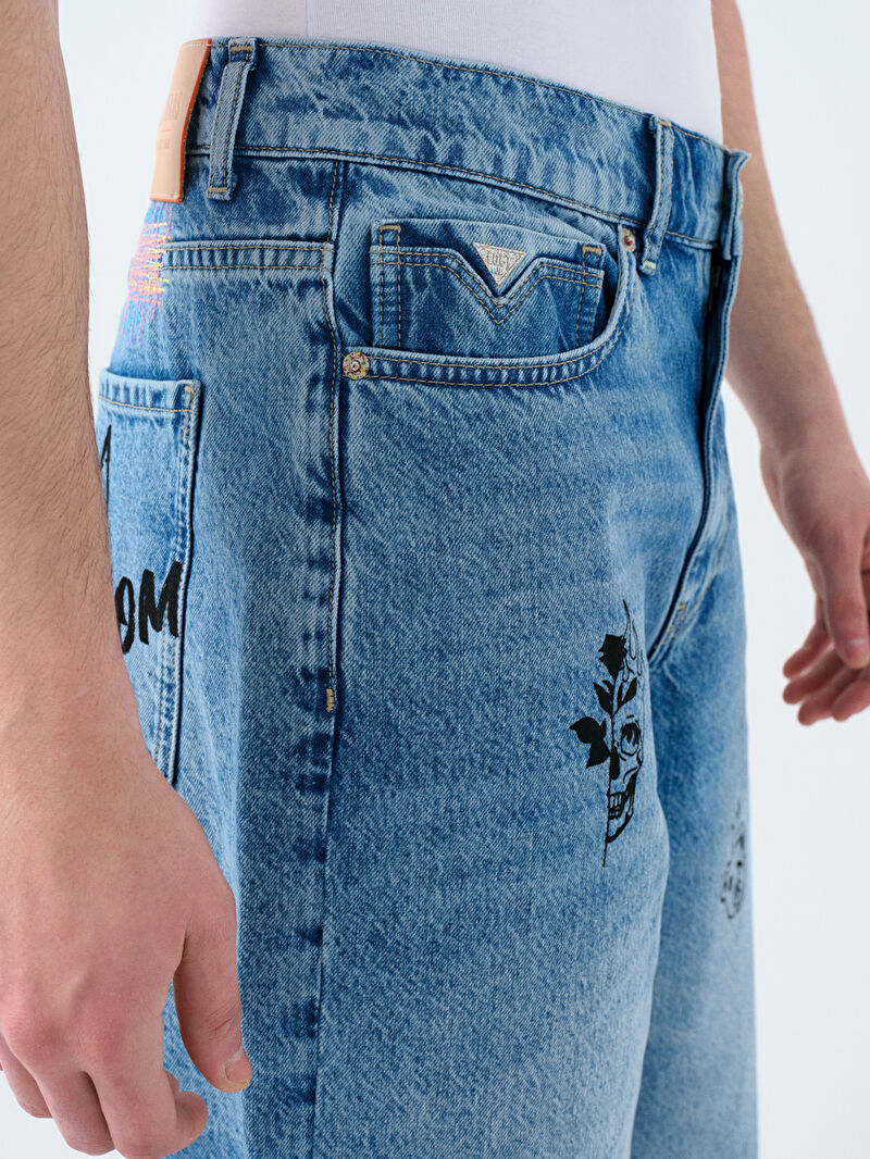 Baggy Fit Erkek Şort