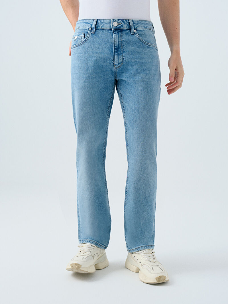 68 Simon Straight Fit Erkek Pantolon