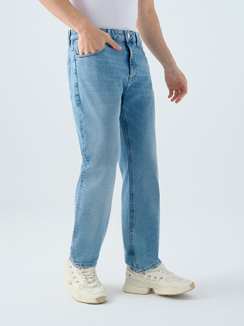 68 Simon Straight Fit Erkek Pantolon