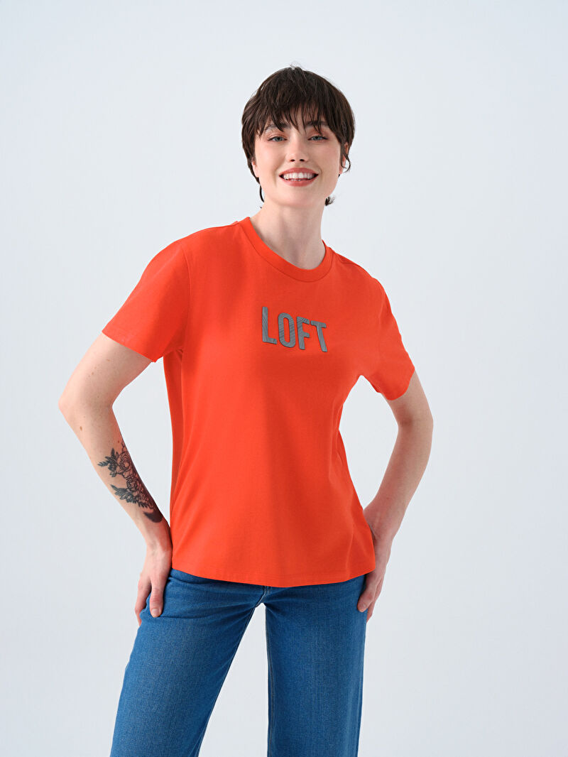 Loose Fit Kadın Tshirt K.kol