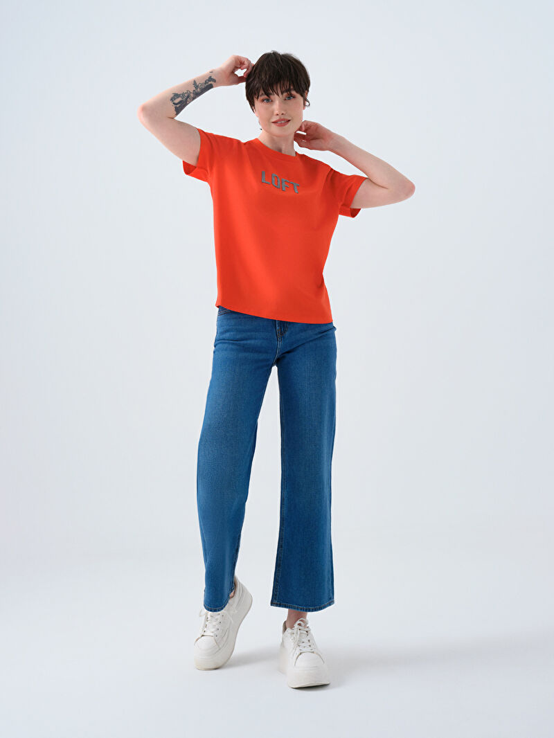 Loose Fit Kadın Tshirt K.kol