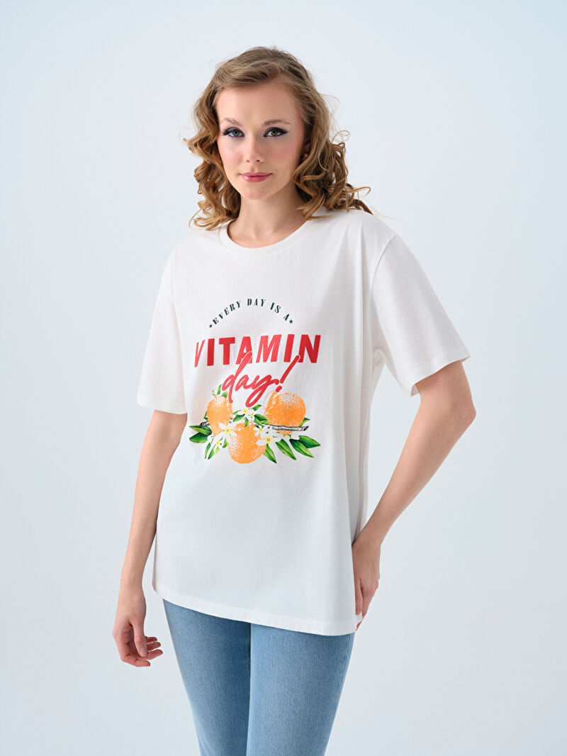 Oversize Kadın Tshirt K.kol