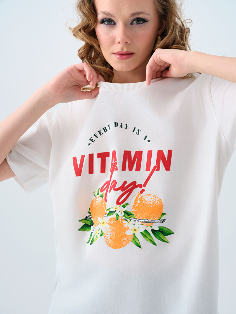 Oversize Kadın Tshirt K.kol