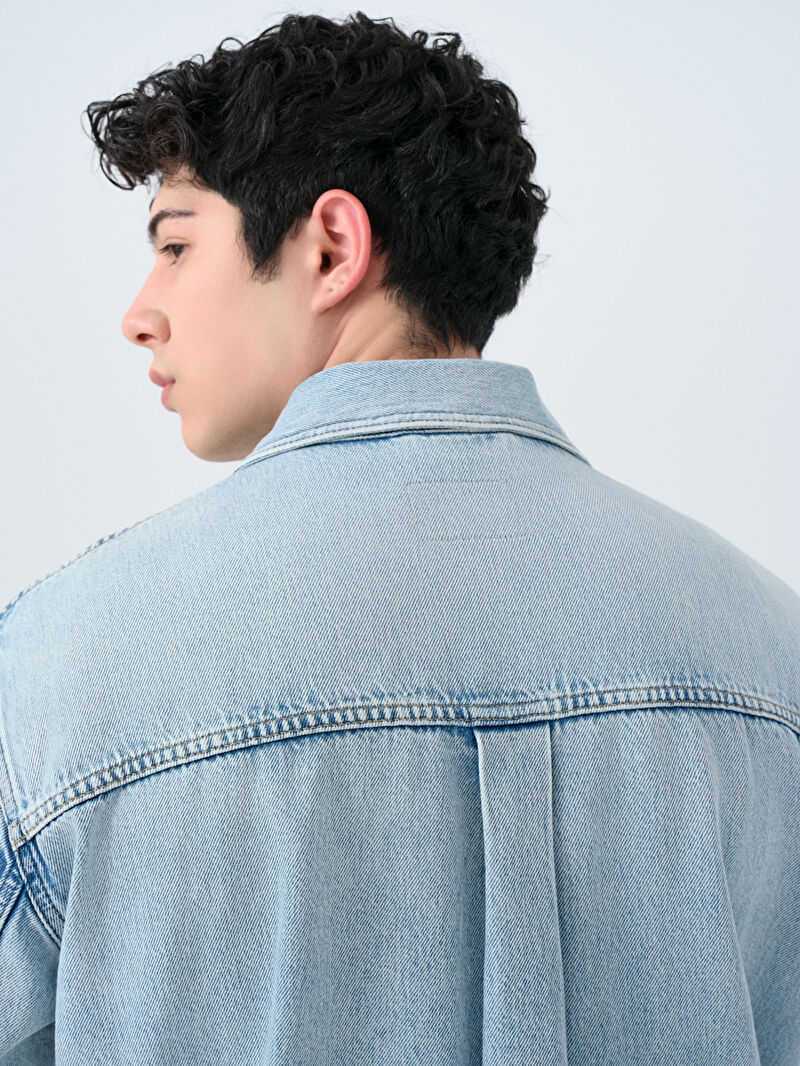 Oversize Erkek Gömlek U.kol