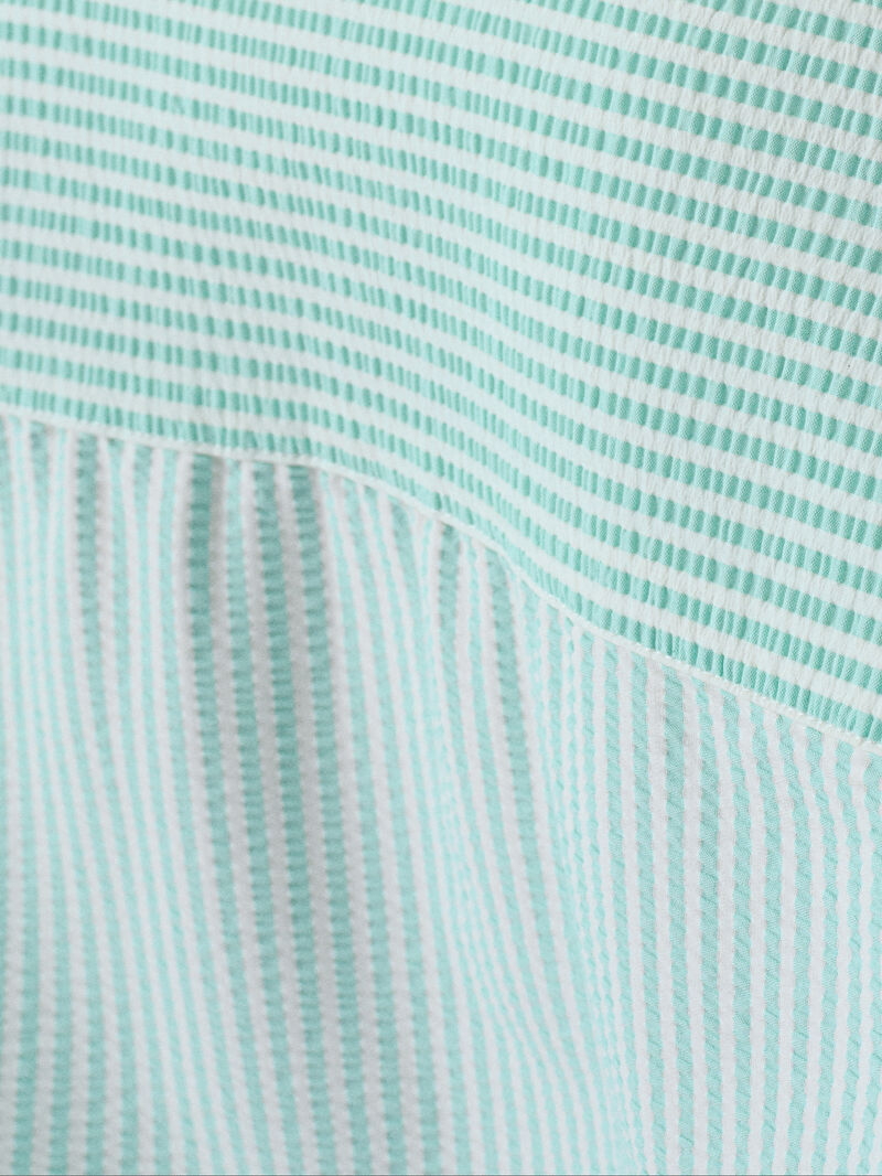 Regular Long Crop Kadın Gömlek U.kol