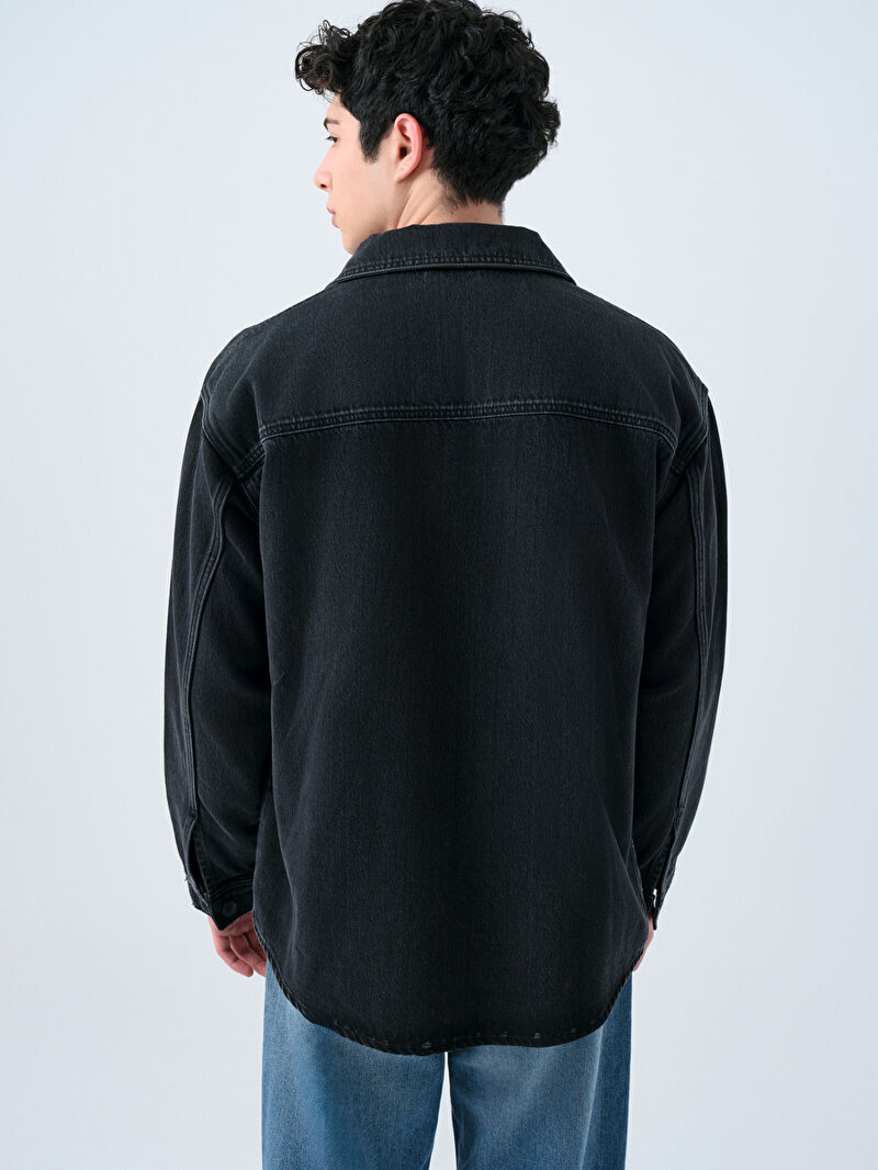 Oversize Erkek Gömlek U.kol