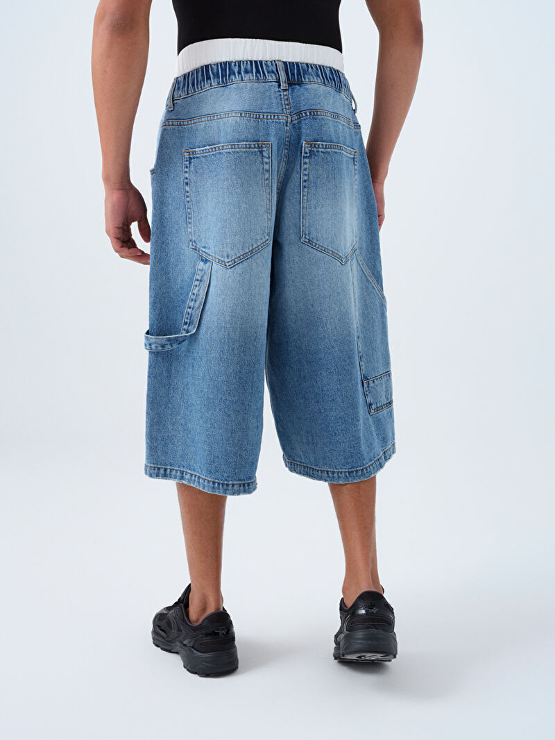 Baggy Fit Kadın Kapri