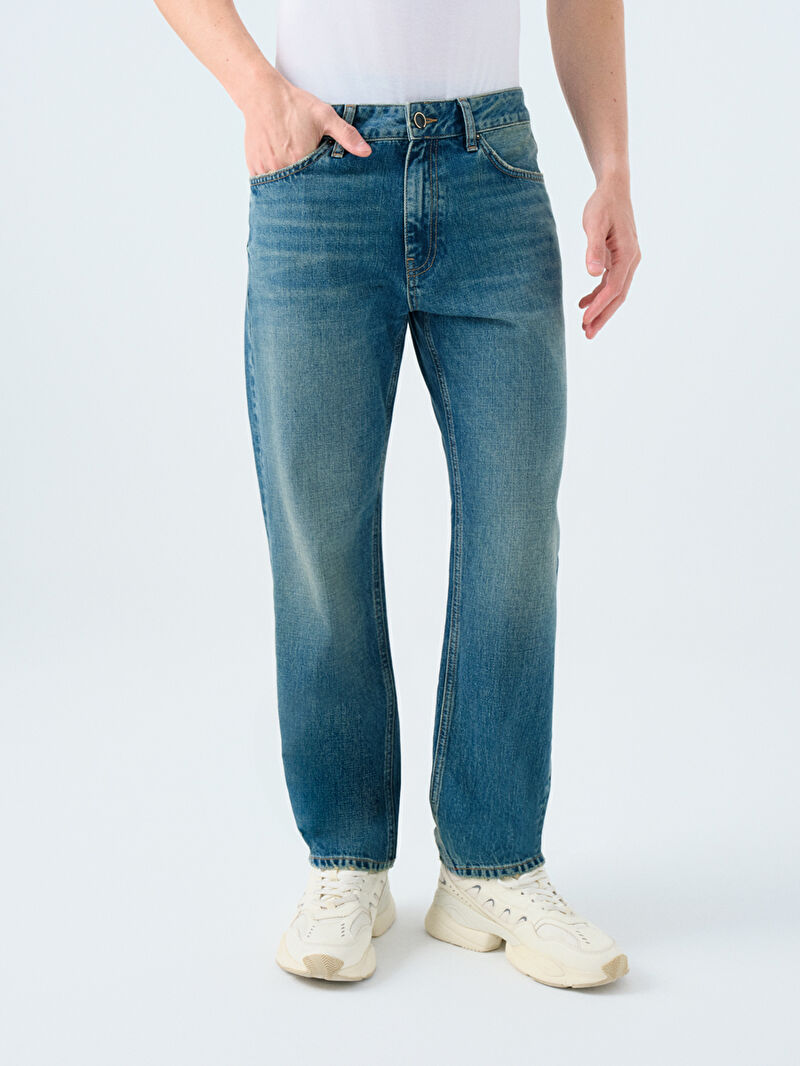 68 Simon Straight Fit Erkek Pantolon