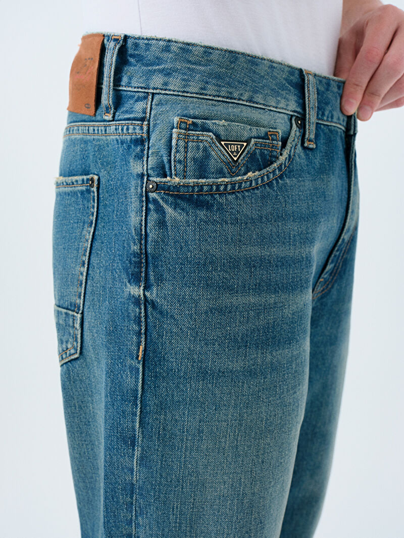 68 Simon Straight Fit Erkek Pantolon