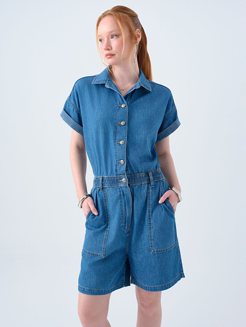 Regular Fit Kadın Tulum