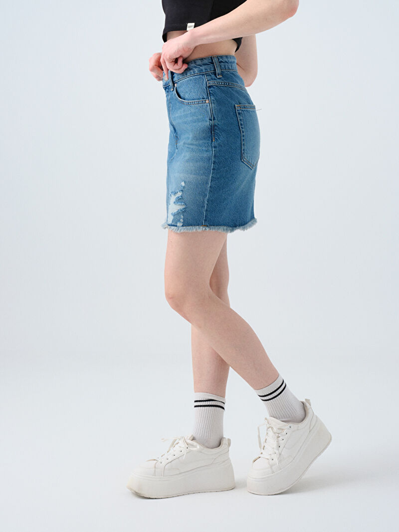 Slim Fit Kadın Etek