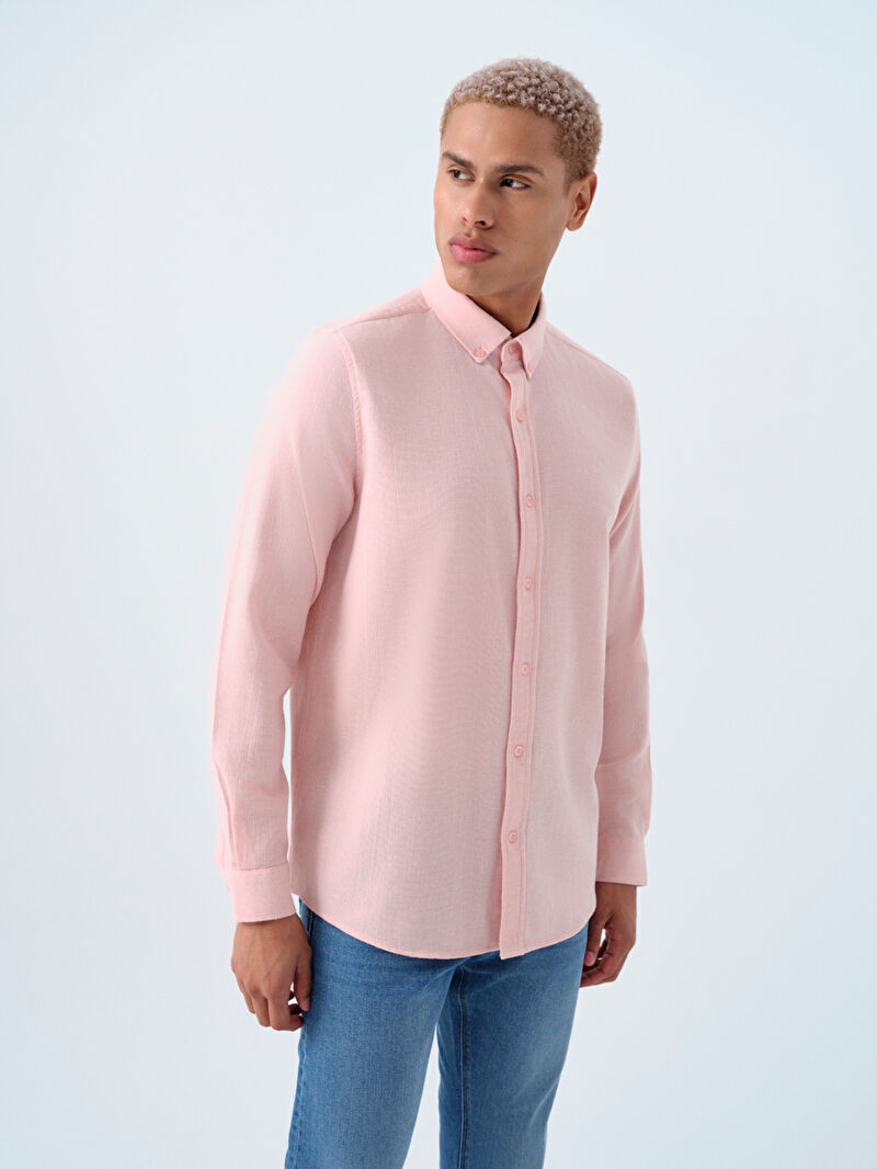 Regular Fit Erkek Gömlek U.kol