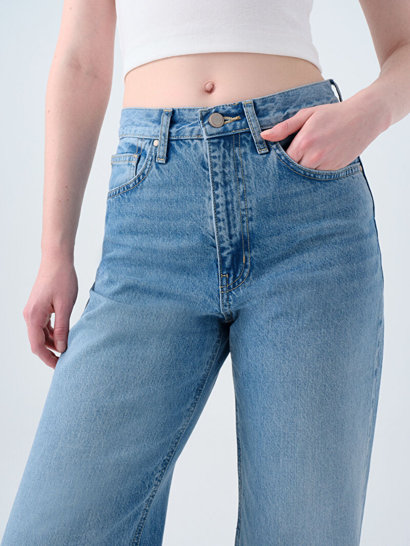 Straight Regular Fit Kadın Pantolon