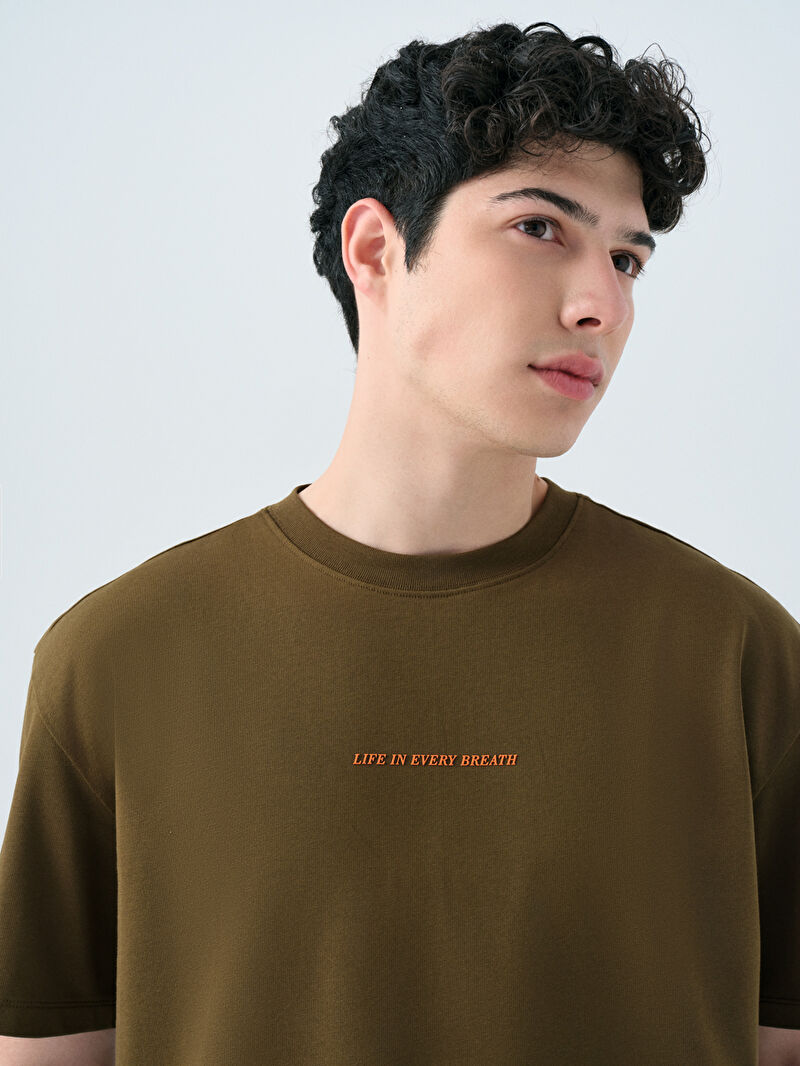 Loose Fit Erkek Tshirt K.kol