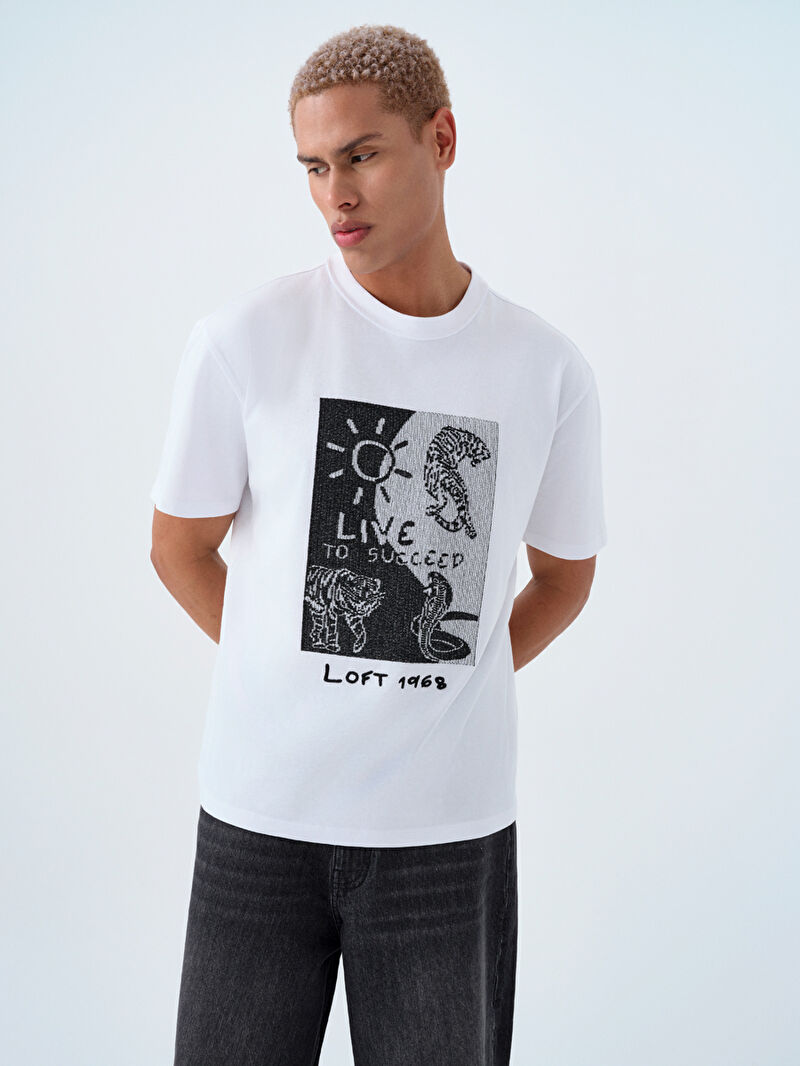 Loose Fit Erkek Tshirt K.kol