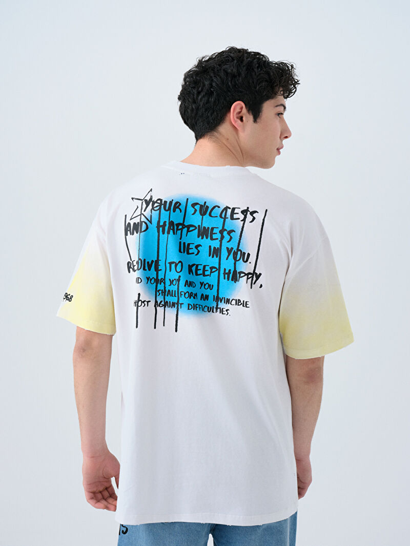 Oversize Fit Erkek Tshirt K.kol