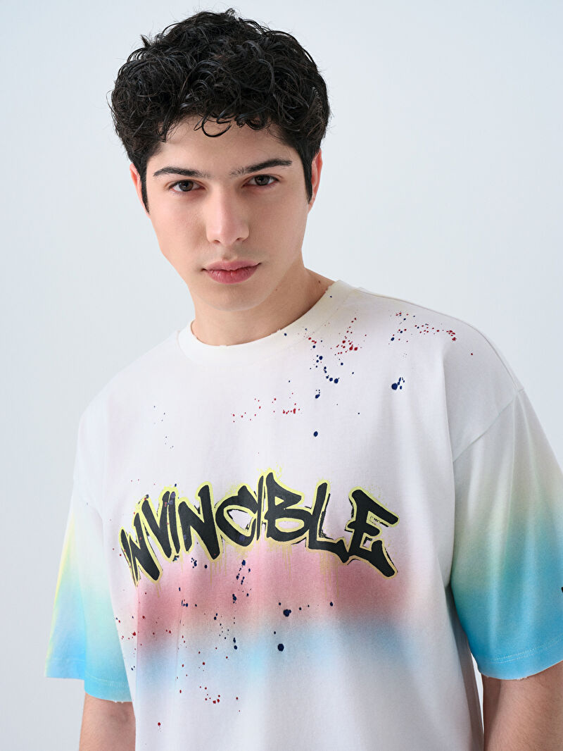 Oversize Fit Erkek Tshirt K.kol