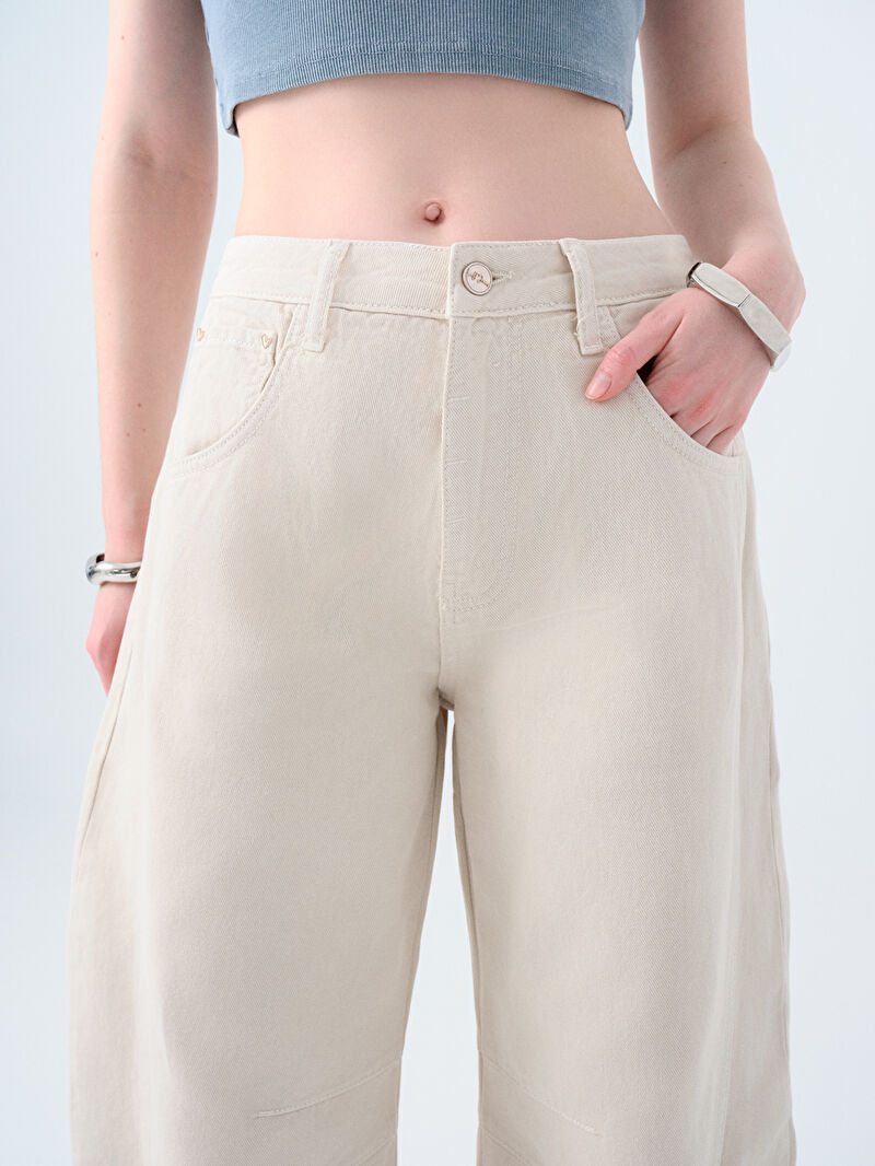 Barrel Barrel Fit Kadın Pantolon