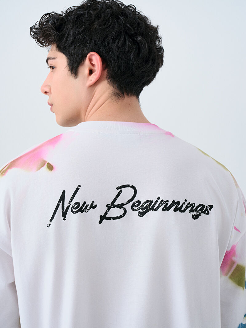 Oversize Fit Erkek Tshirt K.kol