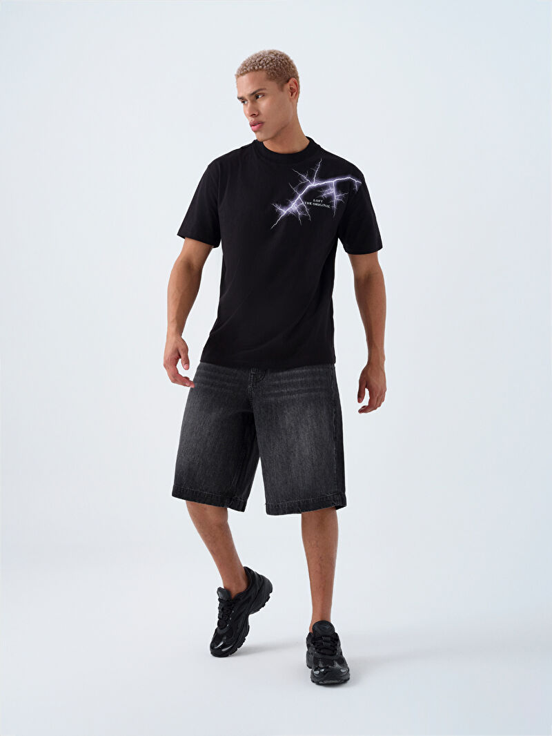 Loose Fit Erkek Tshirt K.kol