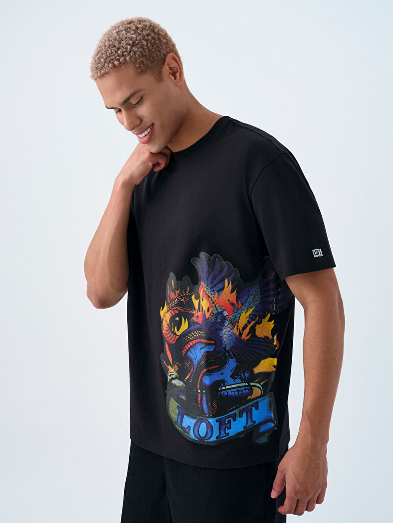 Loose Fit Erkek Tshirt K.kol