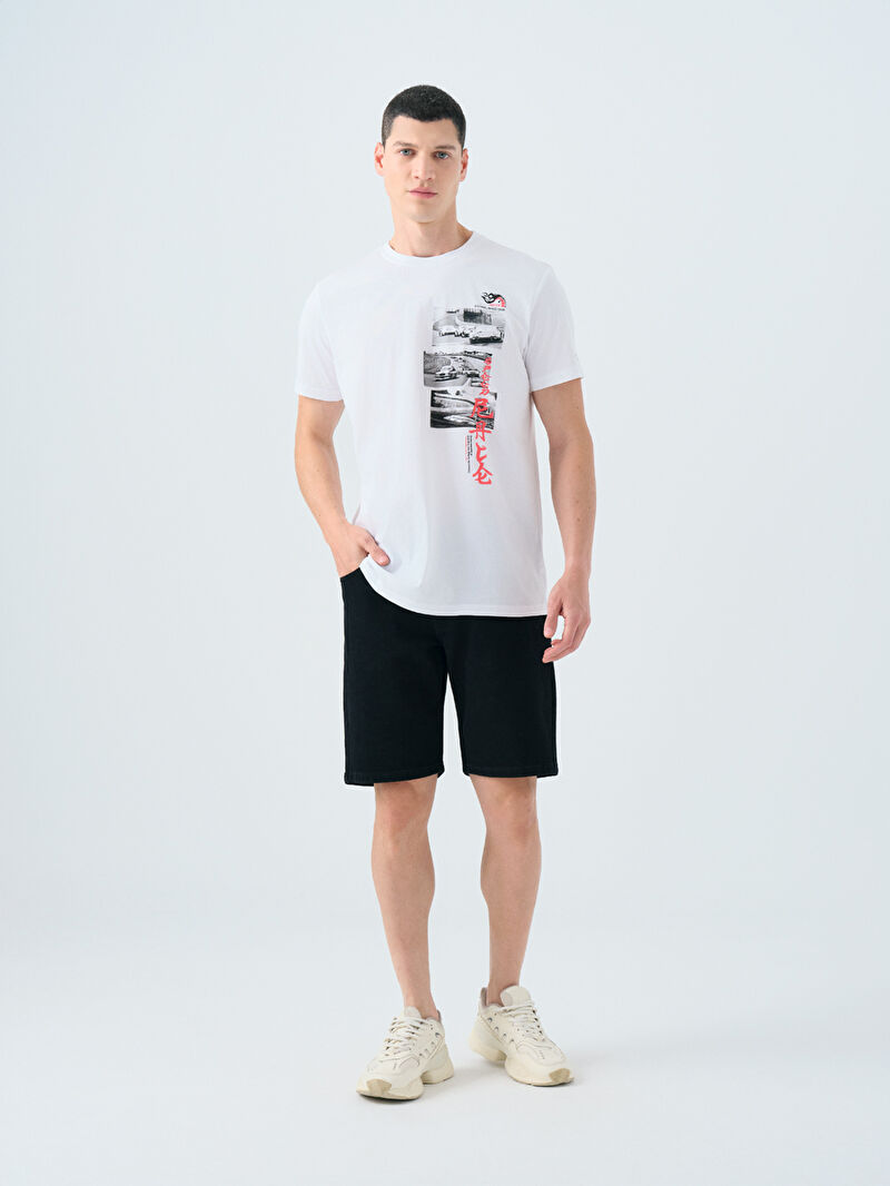 Slim Fit Erkek Şort