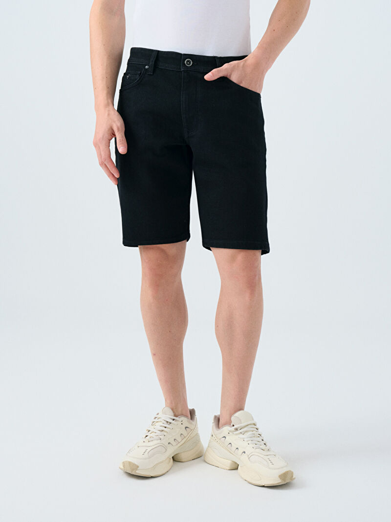 Slim Fit Erkek Şort