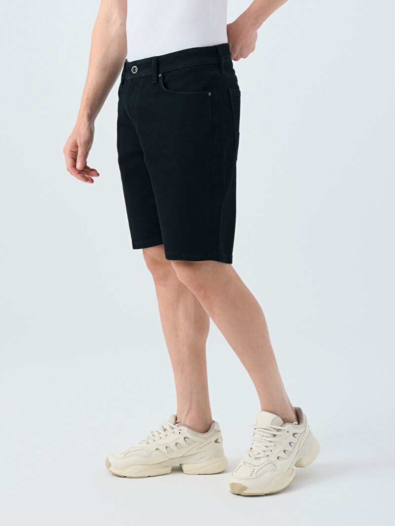 Slim Fit Erkek Şort