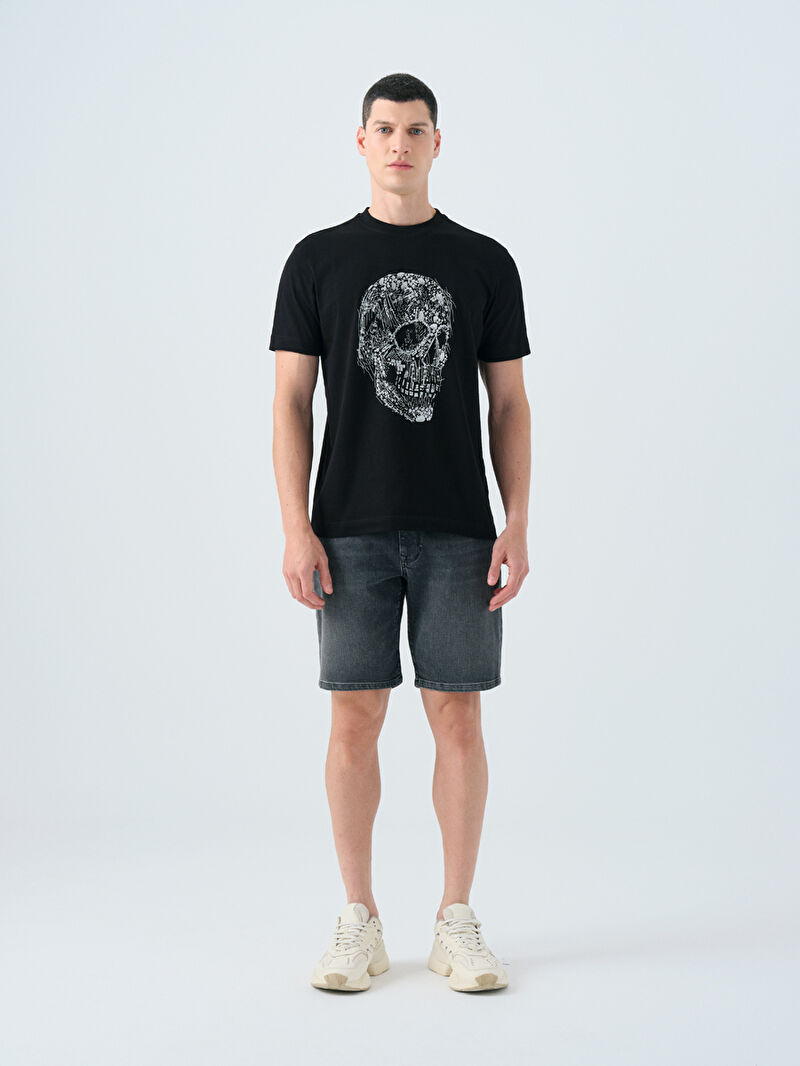 Slim Fit Erkek Şort