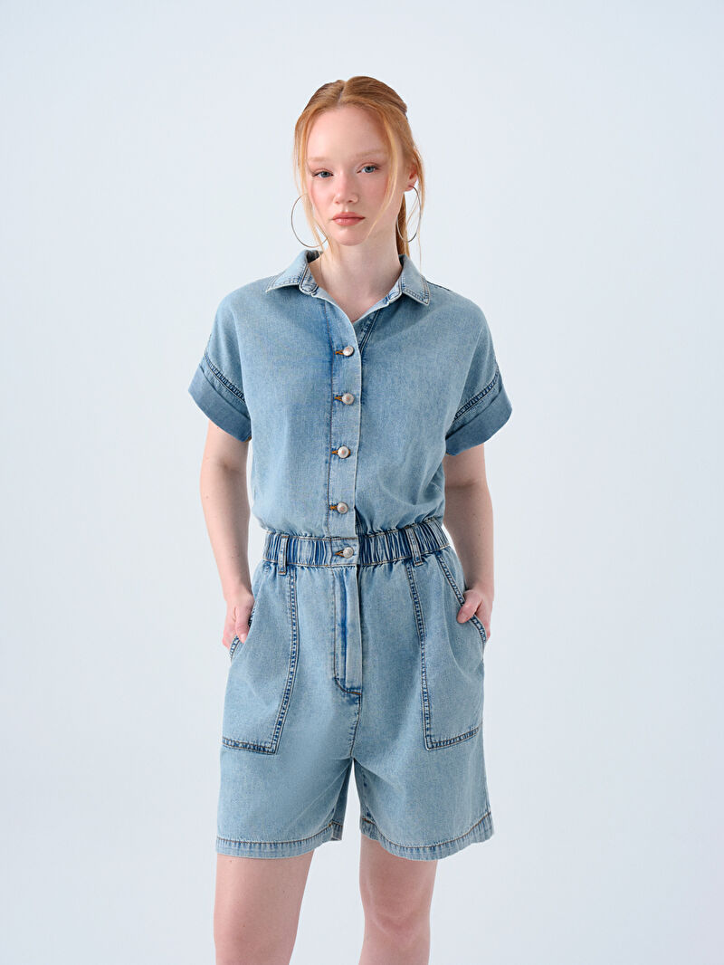 Regular Fit Kadın Tulum