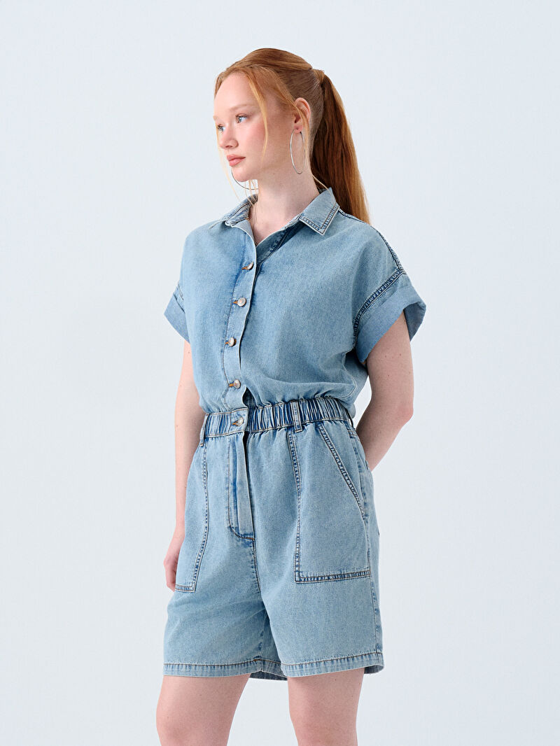 Regular Fit Kadın Tulum