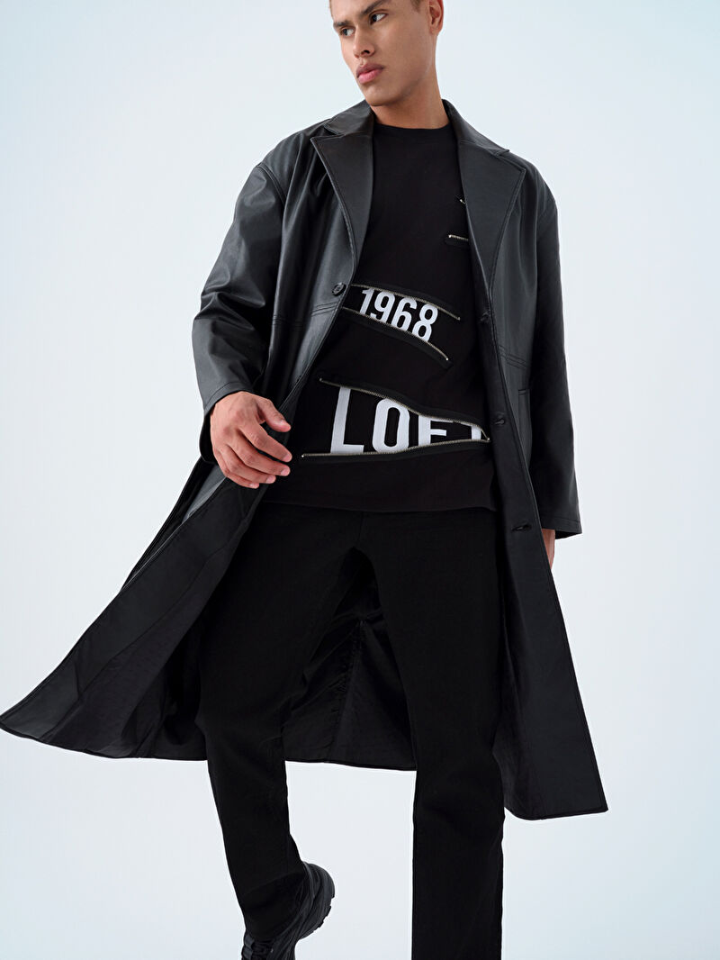 Regular Fit Erkek Trenchcoat