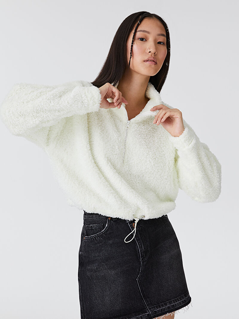 Oversize Kadın Sweatshirt