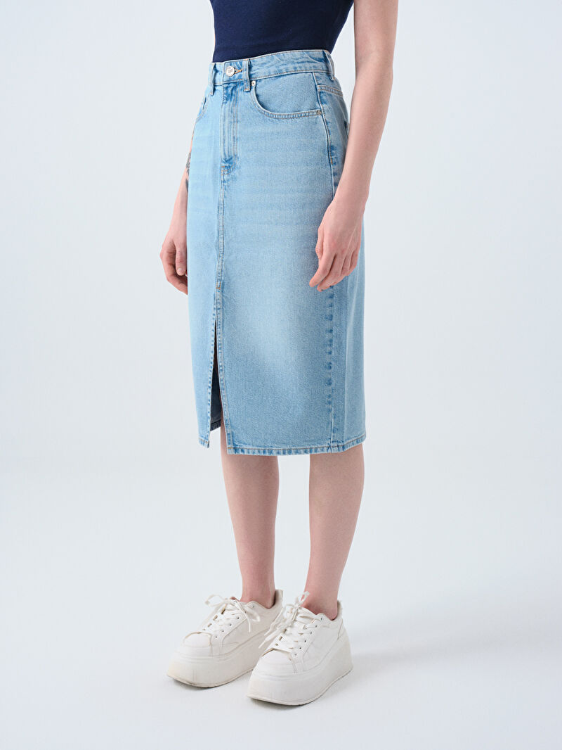 Slim Fit Kadın Etek