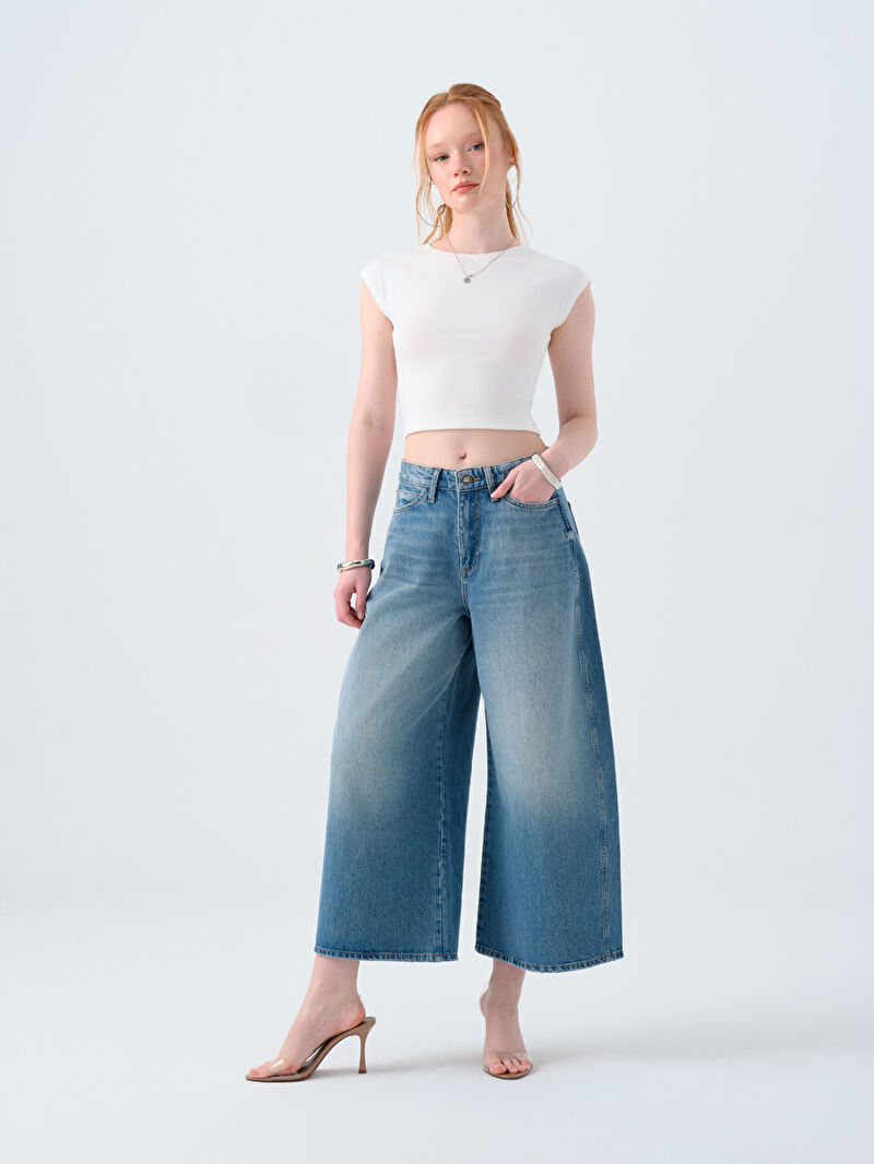 Horse Baggy Fit Kadın Pantolon