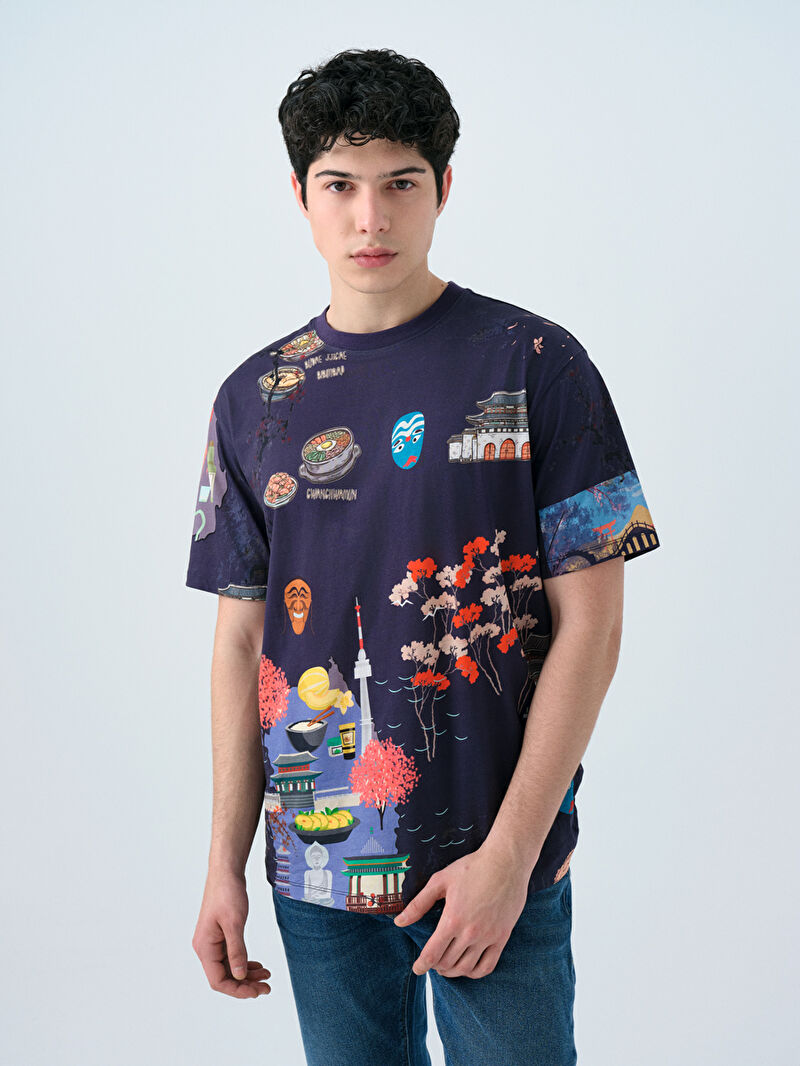 Loose Fit Erkek Tshirt K.kol