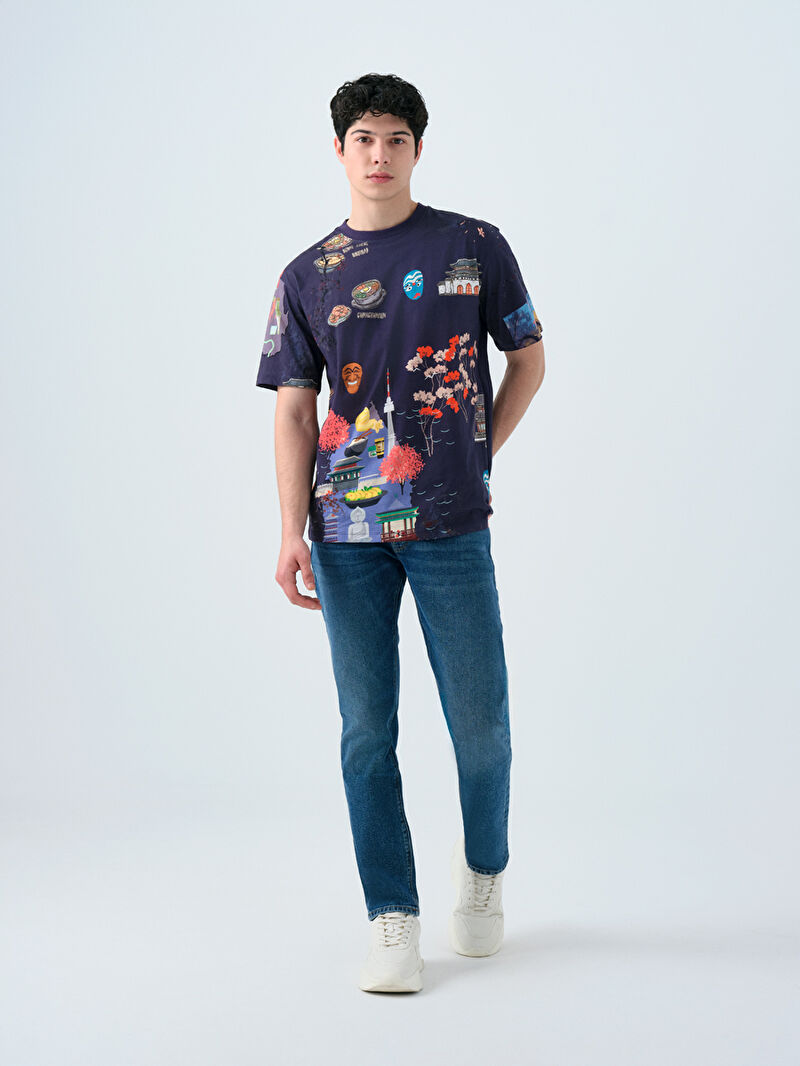 Loose Fit Erkek Tshirt K.kol