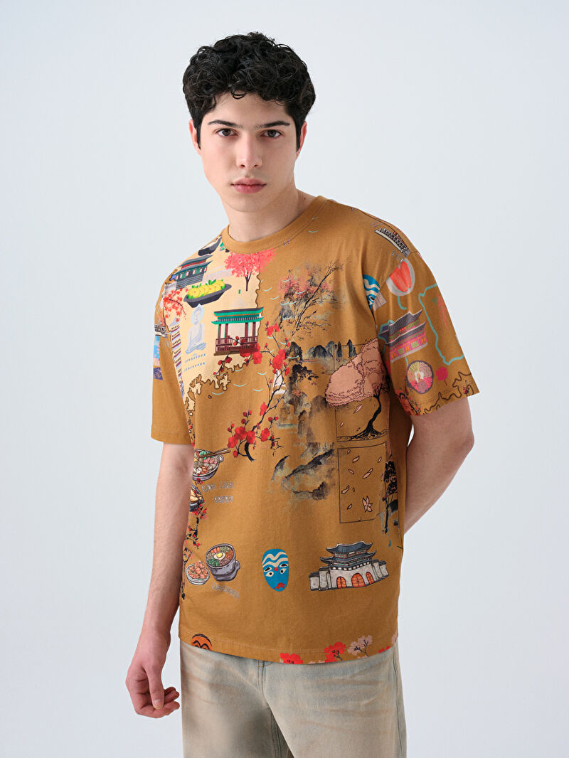 Loose Fit Erkek Tshirt K.kol