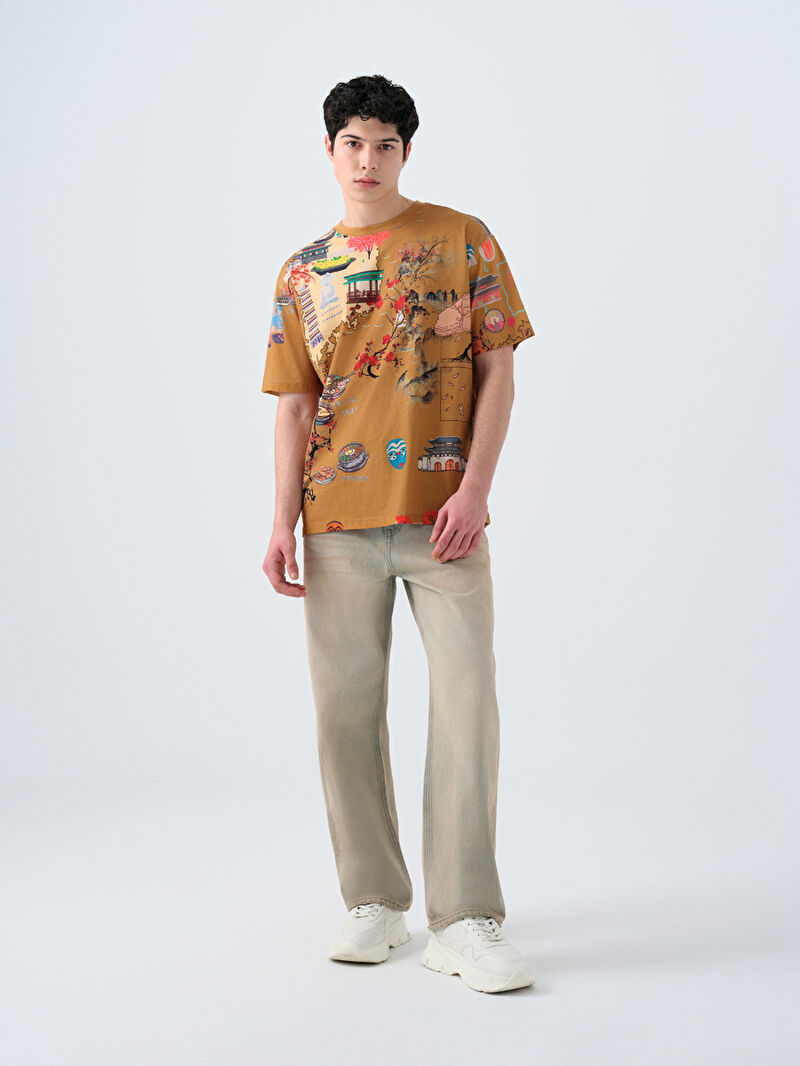 Loose Fit Erkek Tshirt K.kol