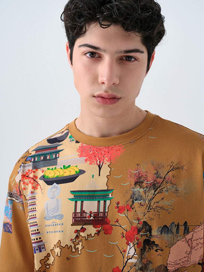 Loose Fit Erkek Tshirt K.kol