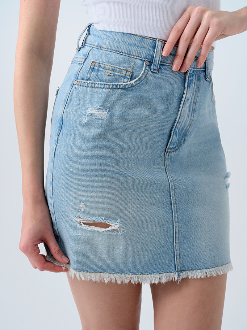 Slim Fit Kadın Etek