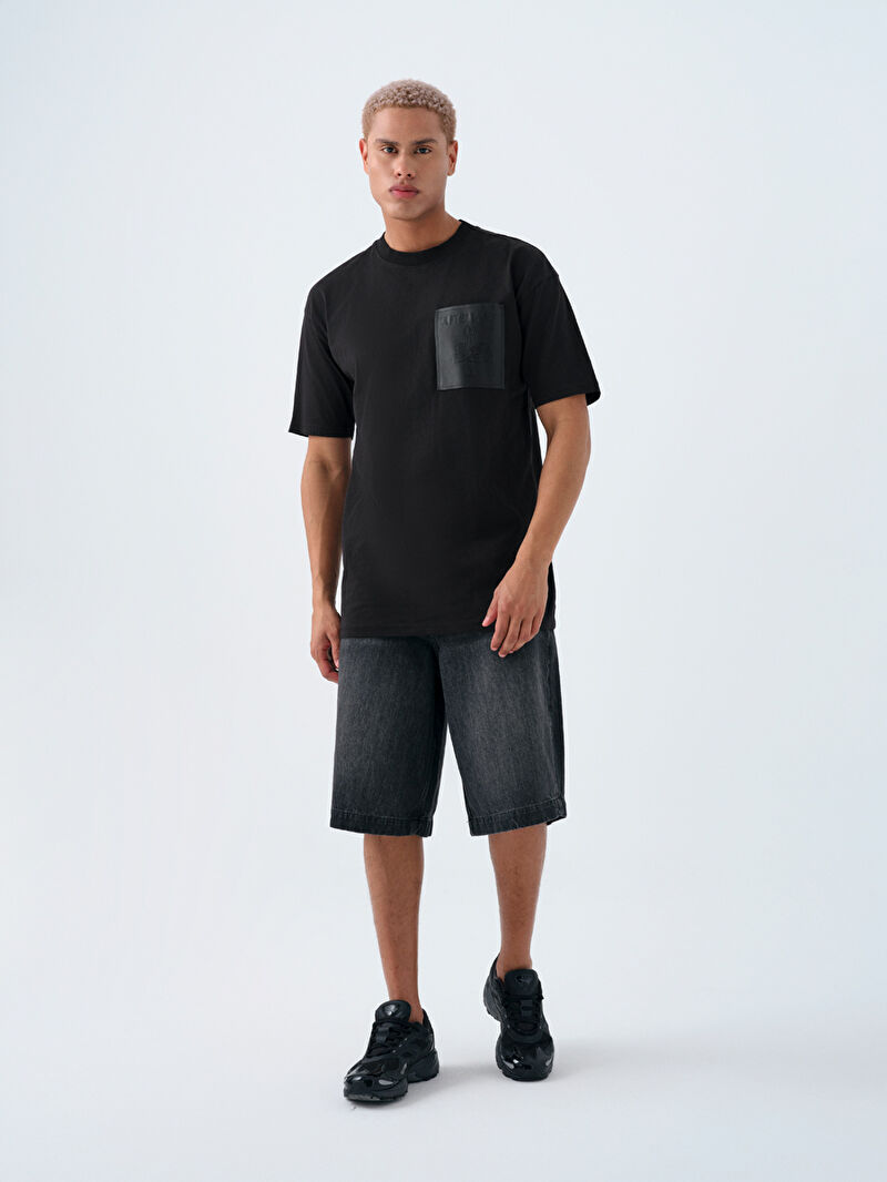 Oversize Fit Erkek Tshirt K.kol