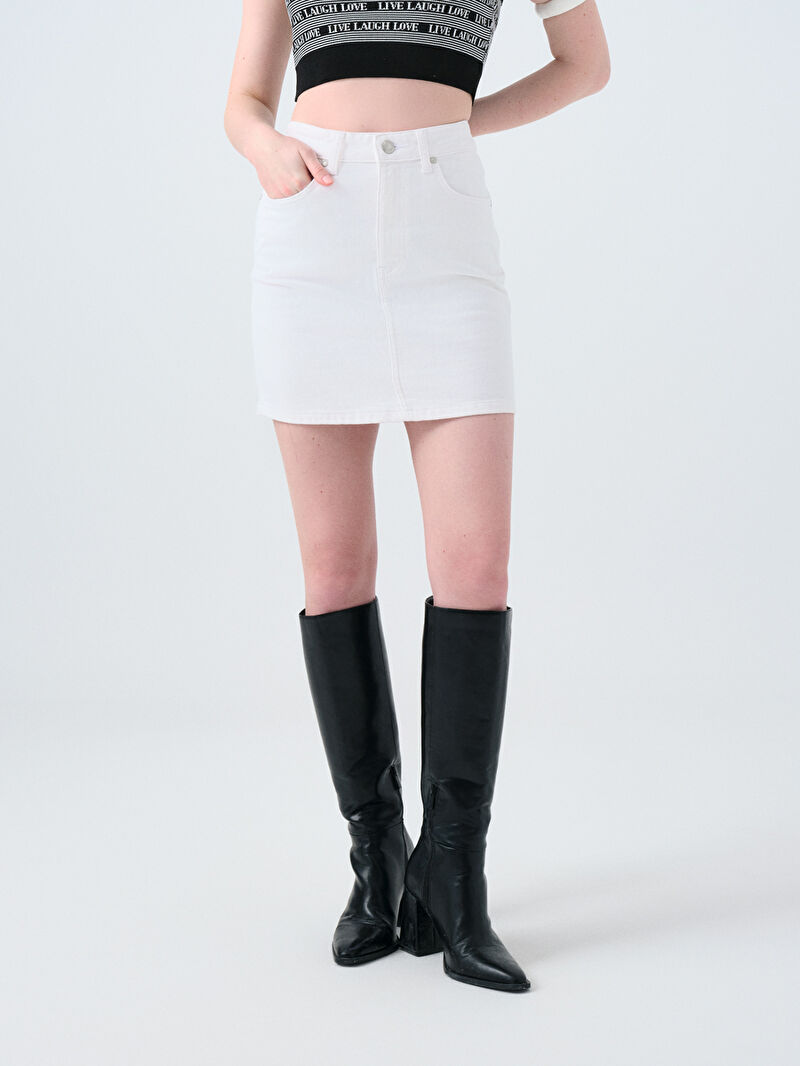 Slim Fit Kadın Etek