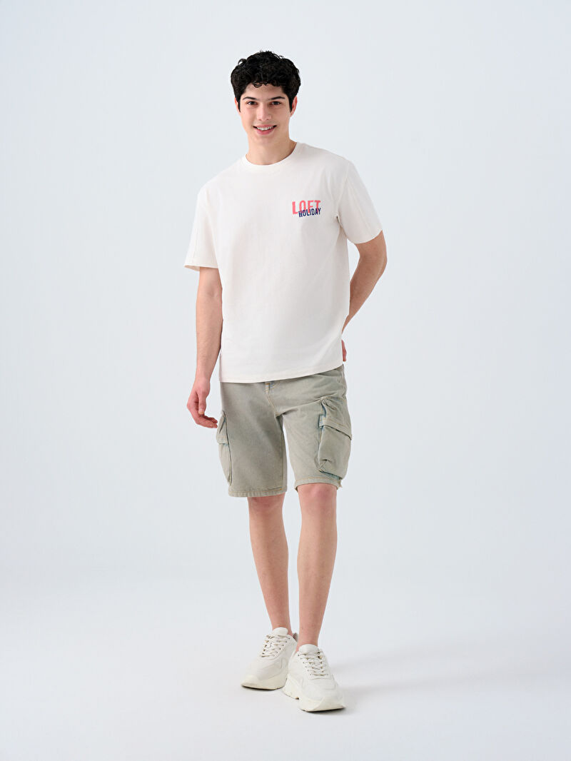 Loose Fit Erkek Tshirt K.kol