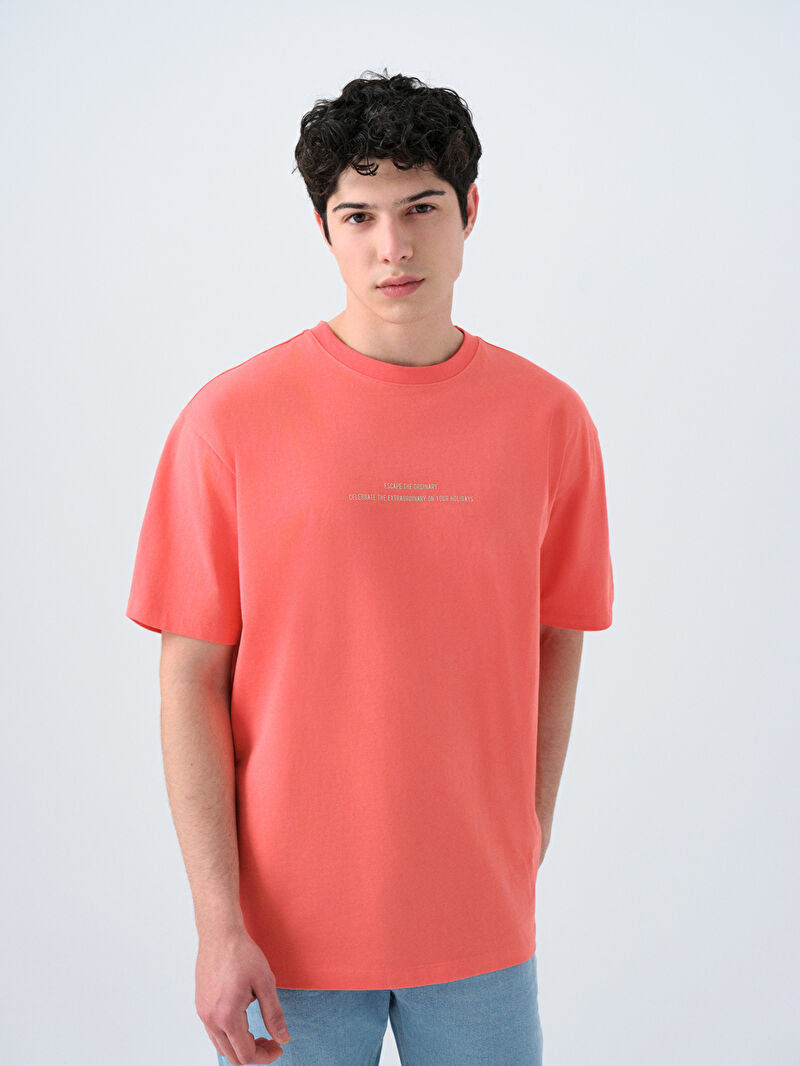 Loose Fit Erkek Tshirt K.kol